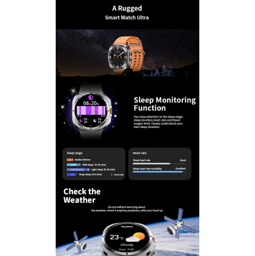 TUTT W7 Smartwatch for Men Women | 1.43” AMOLED Display | Advanced Fitness & Health