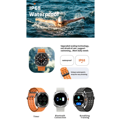 TUTT W7 Smartwatch for Men Women | 1.43” AMOLED Display | Advanced Fitness & Health