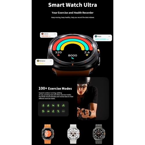 TUTT W7 Smartwatch for Men Women | 1.43” AMOLED Display | Advanced Fitness & Health