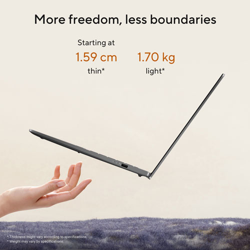 ASUS Vivobook S16 16" AI Laptop - Matte Grey