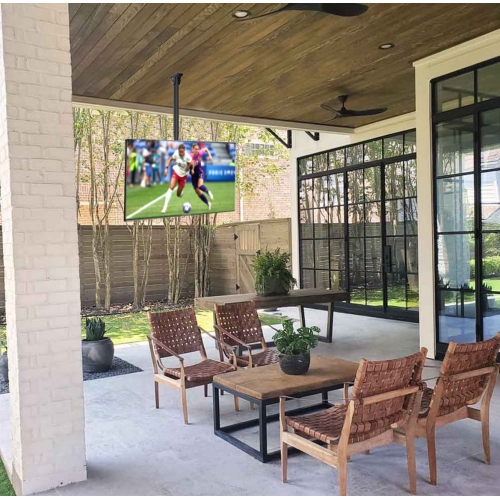 Boost Industries UCM-3280 Height Adjustable 180° Rotating TV Ceiling Mount for 32" to 80" TVs