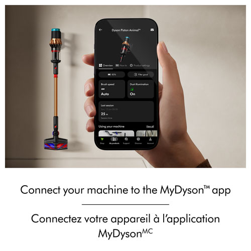Dyson V16 Piston Animal Cordless Bagless Stick Vacuum - Black/Bright Copper