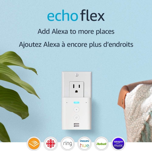 Echo Flex - Plug-in mini smart speaker with Alexa | Best Buy