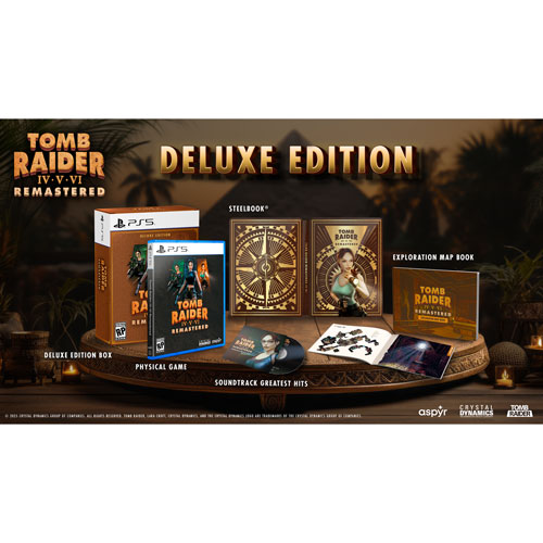 Tomb Raider IV-VI Remastered édition de luxe (PS5)