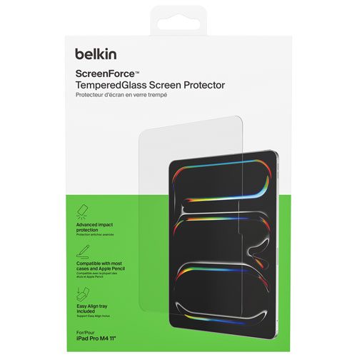 Belkin ScreenForce Tempered Glass Screen Protector for iPad Pro 11" (M4)