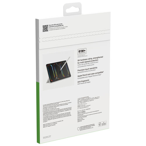 Belkin ScreenForce Tempered Glass Screen Protector for iPad Pro 11" (M4)