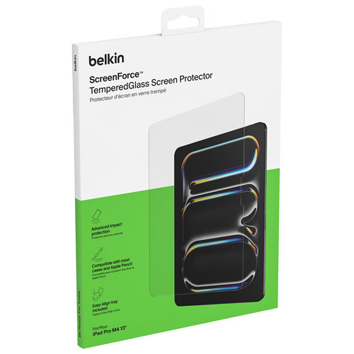 Belkin ScreenForce Tempered Glass Screen Protector for iPad Pro 13" (M4)