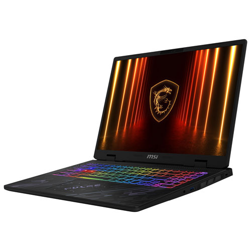 Portable de jeu de 16 po Pulse A16 AI+ C3XW de MSI - Noir