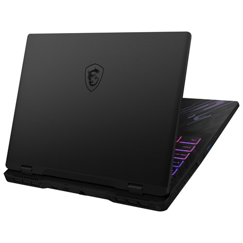 Portable de jeu de 16 po Pulse A16 AI+ C3XW de MSI - Noir (Ryzen AI 7 350 AMD/RAM 32 Go/SSD 1 To/GeForce RTX 5070)