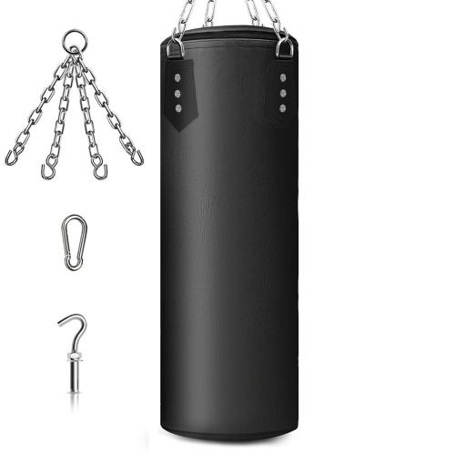 axGear Boxing Punching Bag Punch Training Sand Bag Kick Fitness Unfilled Heavy Duty