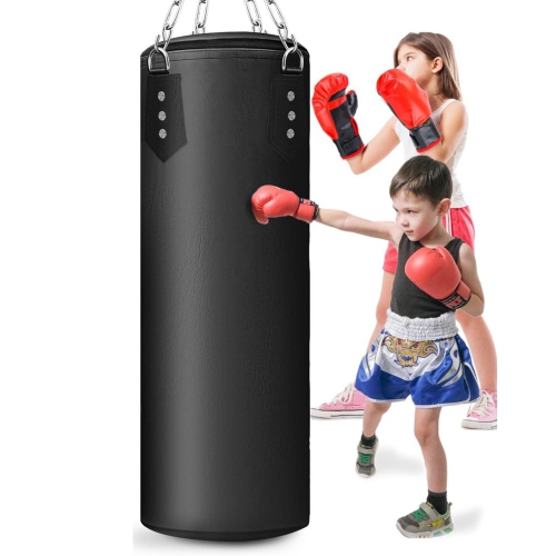 axGear Boxing Punching Bag Punch Training Sand Bag Kick Fitness Unfilled Heavy Duty