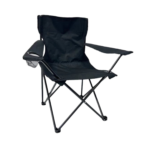 Chaise de camping portative pliante d'extérieur polyvalente d'AxGear - Porte-gobelet de plage