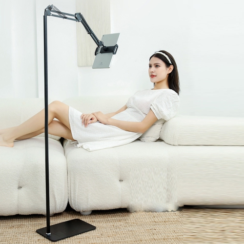 axGear Tablet Floor Stand Phone Holder Height Angle Adjustable Long Arm Mount