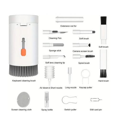 Trousse de nettoyage pour brosse électronique multifonction 20 en 1 d'AxGear