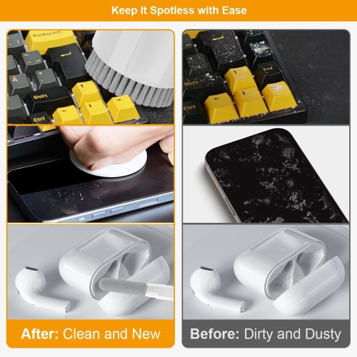 Trousse de nettoyage pour brosse électronique multifonction 20 en 1 d'AxGear