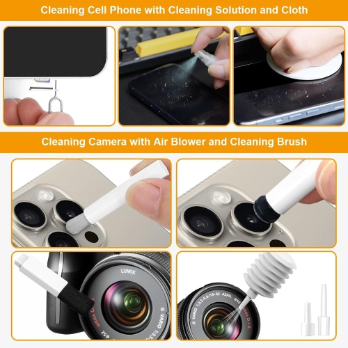 Trousse de nettoyage pour brosse électronique multifonction 20 en 1 d'AxGear