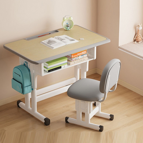 axGear Kids Study Desk & Chair Height Adjustable with Drawer School Table