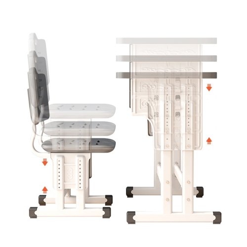 axGear Kids Study Desk & Chair Height Adjustable with Drawer School Table