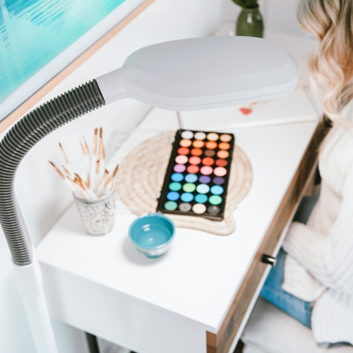 Verilux Smartlight LED Floor Lamp - White