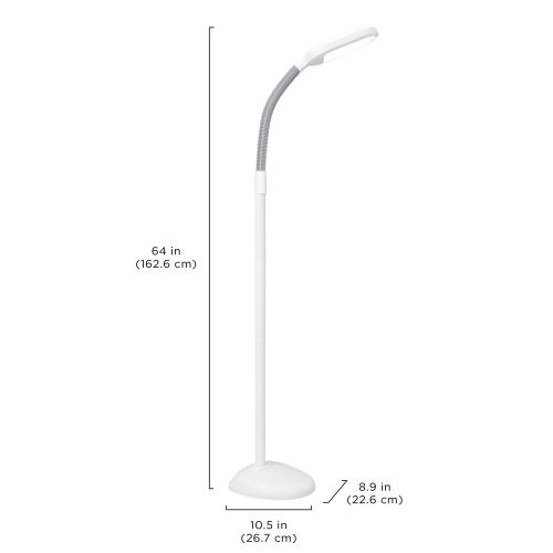 Verilux Smartlight LED Floor Lamp - White