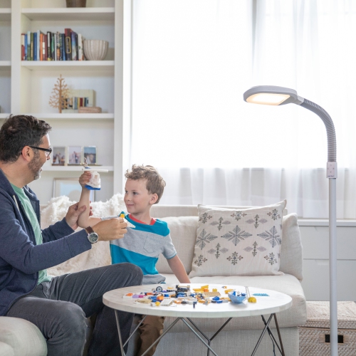 Verilux Smartlight LED Floor Lamp - White