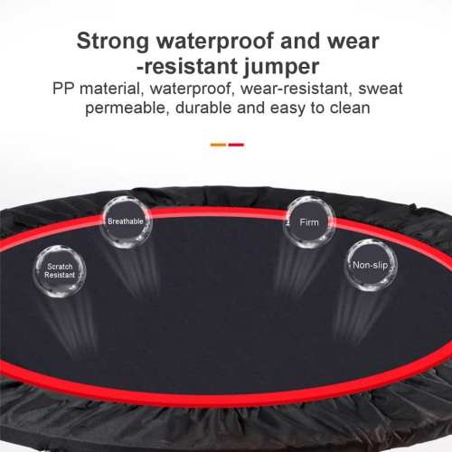 axGear Trampoline 48 Inch Indoor Outdoor Home Fitness Exercise Foldable Rebounder
