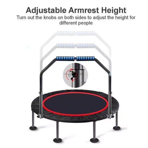 axGear Trampoline 40 Inch Indoor Outdoor Home Fitness Exercise Foldable Rebounder