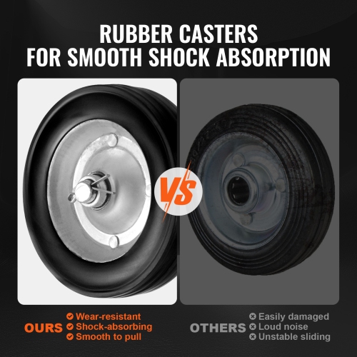 VEVOR 6” Sliding Gate Kit, Rolling Gate Hardware Kit, Universal Adjustable Sliding Gate Rollers Track Wheels, Duty Sliding Gate Guide Roller for