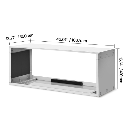 VEVOR 42 in Air Conditioner Wall Sleeve, Through the Wall Air Conditioner Sleeve, Wall Sleeve, Compatible with Most Brands of Through the Wall AC,