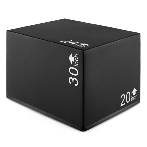 Image 1 of 10.. Gymax 3 In 1 Foam Plyometric Box Heavy Duty High Density Foam Jumping Box Plyo Box