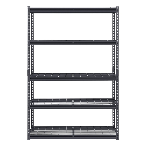 VEVOR 20"D x 48"W x 72"H Storage Shelves, 3000 lbs, 5 Tier Heavy Duty Garage Shelving, Adjustable Metal Shelves for Industrial Shelving Unit Utility