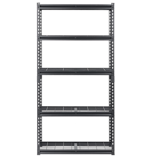 VEVOR 16"D x 36"W x 72"H Storage Shelves, 2000 lbs, 5 Tier Heavy Duty Garage Shelving, Adjustable Metal Shelves for Industrial Shelving Unit Utility
