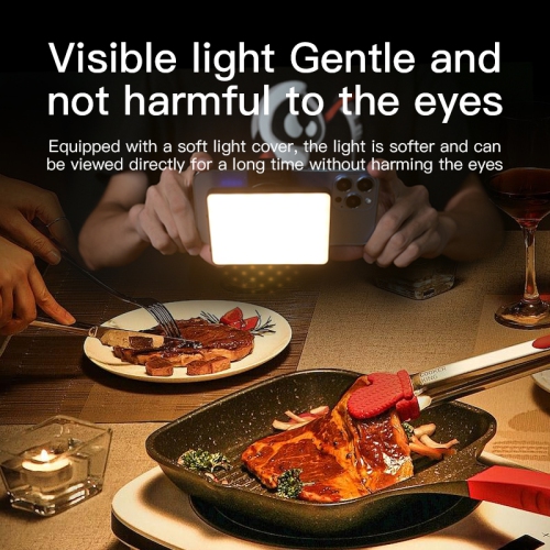 Lampe d'appoint pour égoportraits de téléphone mobile, mini caméra portative photo vidéo beauté vidéo DEL lampe de poche pour photo vidéo