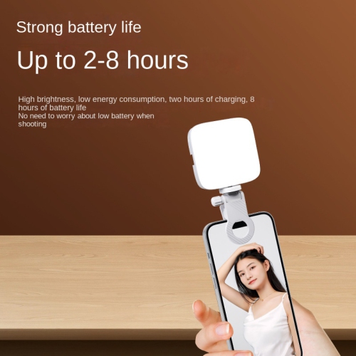 Lampe d'appoint pour égoportraits de téléphone mobile, mini appareil photo reflex portatif beauté photo et vidéo LED lampe d'appoint