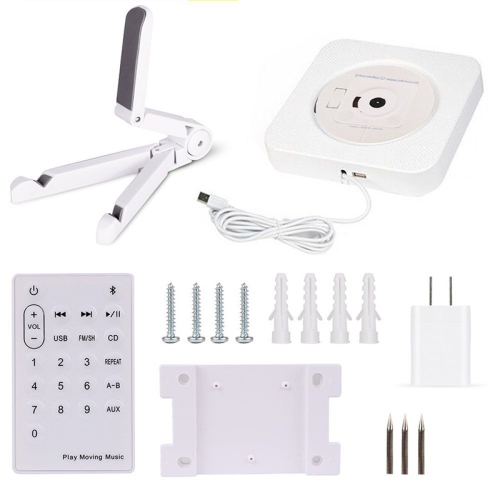 Kechuang CD player wall-mounted, CD player, home repeater CD, machine prenatal education early education English Bluetooth CD player