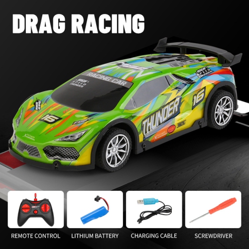Graffiti drift racing car | Four-way remote control + colorful lights | Children's racing toy car [Graffiti Blue] Drift racing car - lights