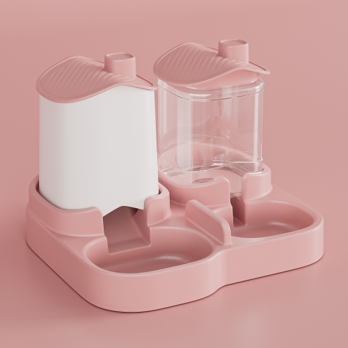 Mangeoire et eau 2-en-1 Gravity pour chats et chiens, mangeoire et eau pour animaux de compagnie Gravity Fed pour chats et chiens de petits et moyens