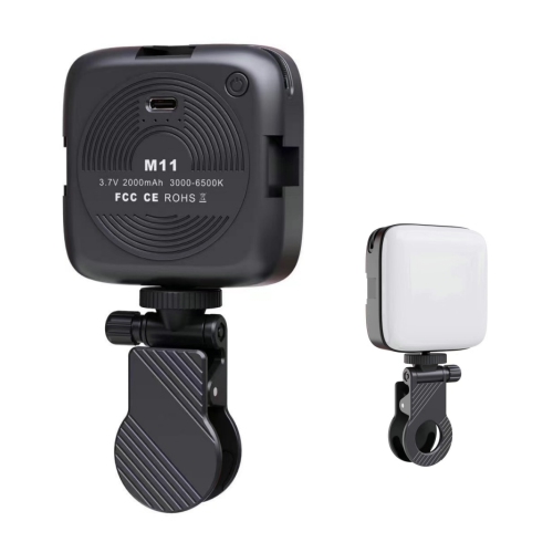 Lampe d'appoint pour égoportraits de téléphone mobile, mini appareil photo reflex portatif beauté photo et vidéo LED lampe d'appoint