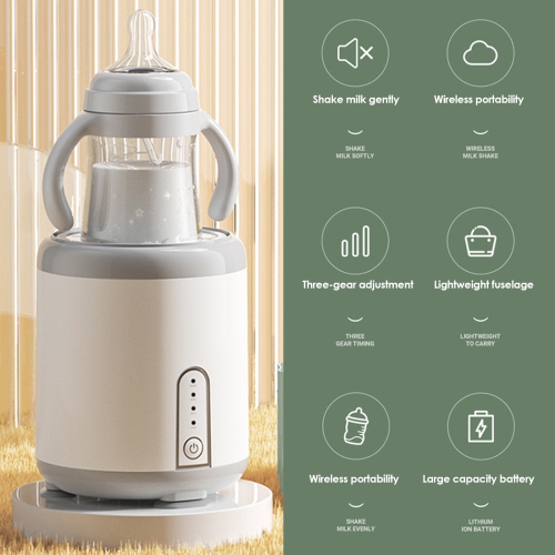 Mélangeur de bouteille électrique, agitateur de lait intelligent et mélangeur de lait, mélangeur de lait entièrement automatique avec minuterie à