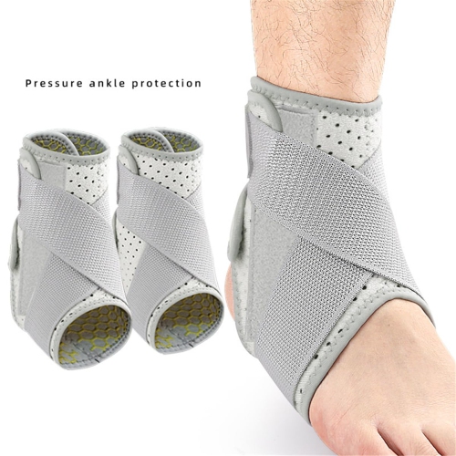 Ankle Brace Support Compression Sleeves, 1 Pair Adjustable Ankle Support Brace Stabilizer, Breathable Ankle Brace Bandage