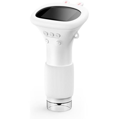 Microscope portatif HD 1000x – Écran IPS de 2&nbsp;po/gradation 8LED/observation en temps réel par ordinateur Outil d'exploration scientifique pour