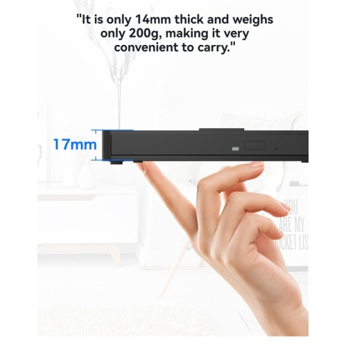 USB 3.0/Type-C External DVD Burner Mobile Optical Drive Universal Desktop Laptop External Optical Drive