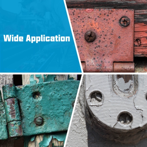 Costway 27 PCS Multi-Spline Screw Extractor Set with 3/8" Drive Hex Head Bolt Remover Blue/Orange