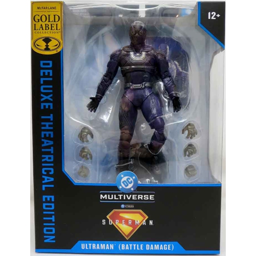 DC Multiverse Superman Movie 7 Inch Action Figure Deluxe Exclusive - Ultraman Battle Damaged Gold Label
