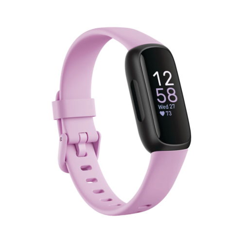 Fitbit Inspire 3 Health & Fitness Tracker - Lilac/Black