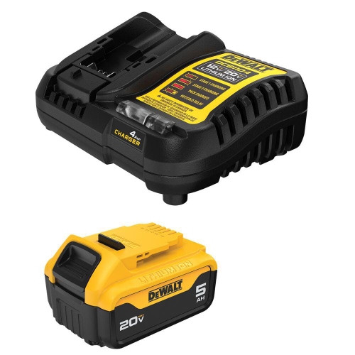 DeWalt DCB205C 20V Max XR 5Ah Battery and Charger Starter Kit