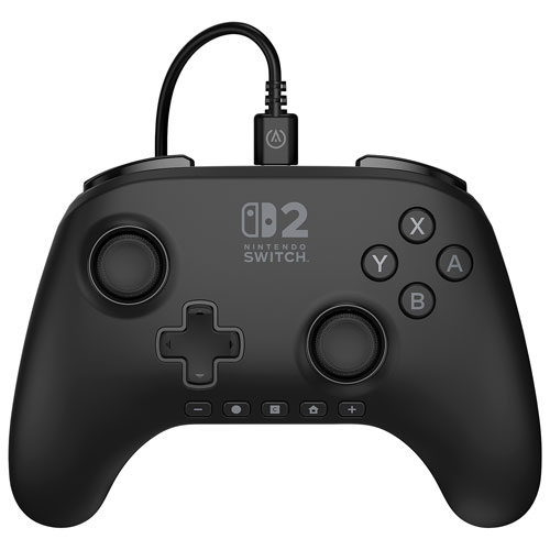 Manette avec fil Advantage de PowerA pour Switch 2 - Noir
