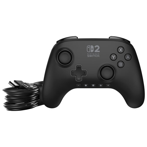 Manette avec fil Advantage de PowerA pour Switch 2 - Noir