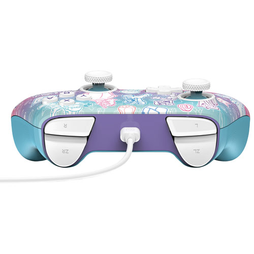 Manette avec fil Advantage de PowerA pour Switch 2 - Royaume Champignon