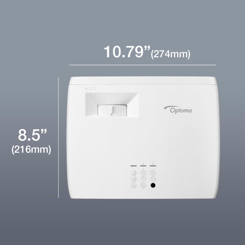 Optoma UHZ35 Projector - 4K UHD Laser Projector for Home Theater and Gaming